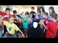 Nerf Blaster Challenge : Ninja Kids, Superhero Kids, Twin Toys & Extreme Toys Vs The Game Master