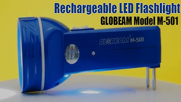 Globeam Torch Model M-501 Rechargeable hand Torchlight | Led Torchlight