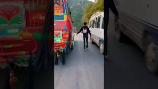 Funny Skidding On Road #Funnyvideo #Shorts #Funnyreaction #Foryouvideo