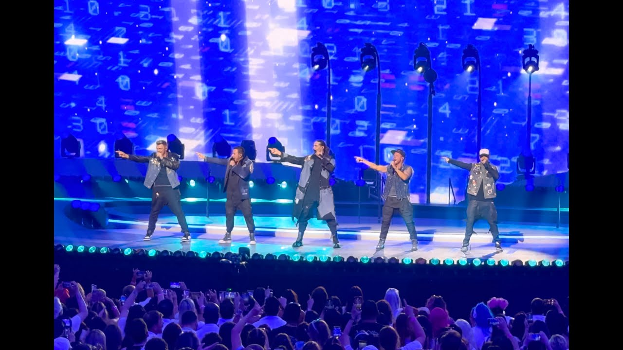 Backstreet Boys perform The Call at the Las Vegas Sphere 20 July (Sun) 2025