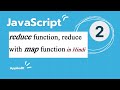JavaScript reduce function, reduce with map function in Hindi AppliedK