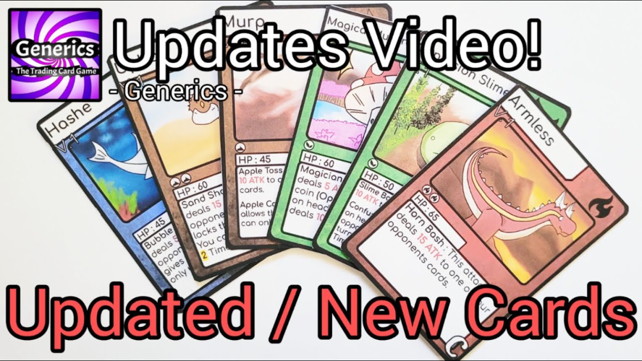 Updated / New Cards [Im Back] UPDATES VIDEO - YouTube