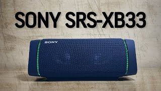 картинка: Обзор портативной колонки Sony SRS-XB33/Review of portable speaker Sony SRS-XB33