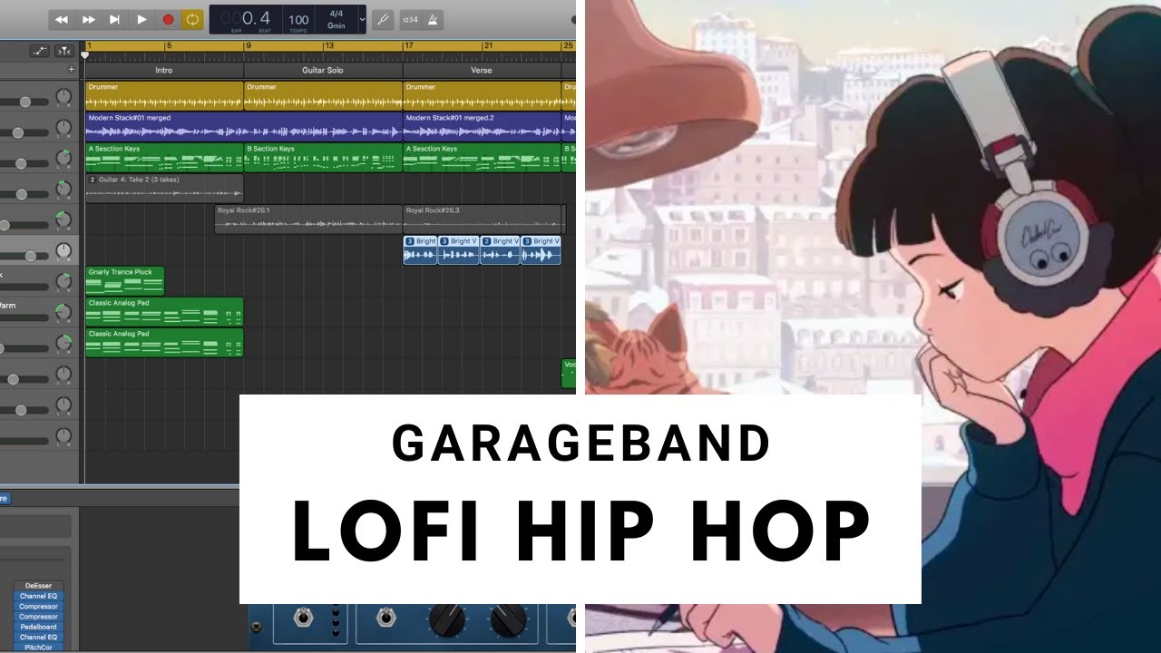 how to make lofi beats in garageband