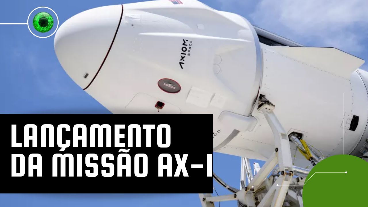 Olhar Digital transmite lançamento da missão espacial Ax-1