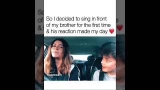 Sister Sings in front of Brother Compilation | Tiktok