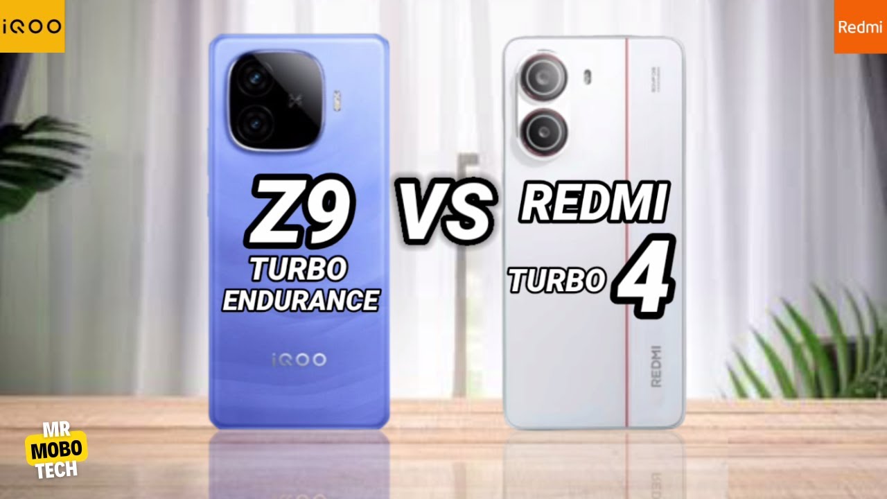 IQOO Z9 Turbo Endurance vs Redmi Trbo 4 | Mr Mobo Tech - YouTube