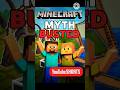 Minecraft MYTH BUSTED 😱 | Ye Sach Tha Ya JHOOTH? #Shorts #minecraft