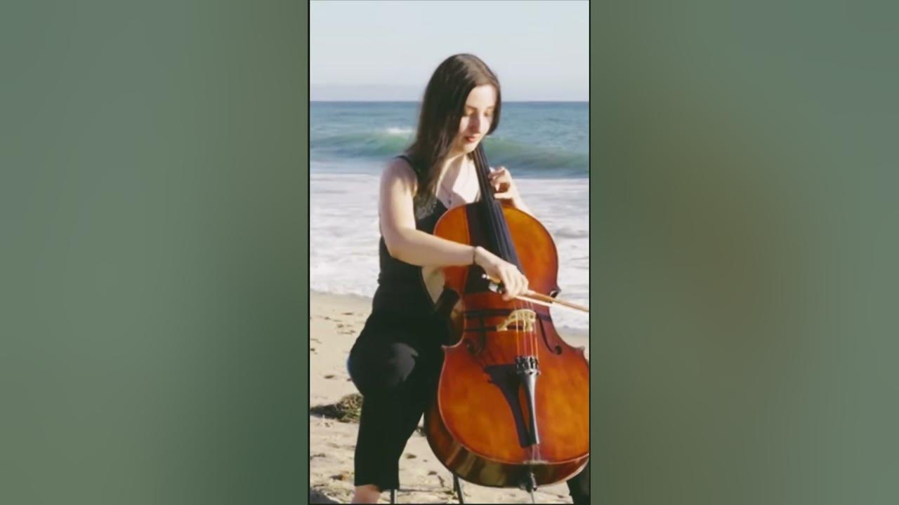 Elvis Presley - Can’t help falling in love 🩵🌊 #elvispresley#ocean#cello#cellist#celloplayer