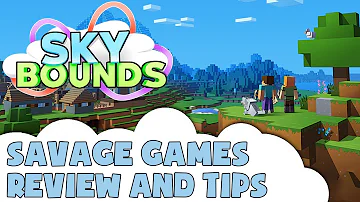 Minecraft Skybounds Savage Games Review And Tips