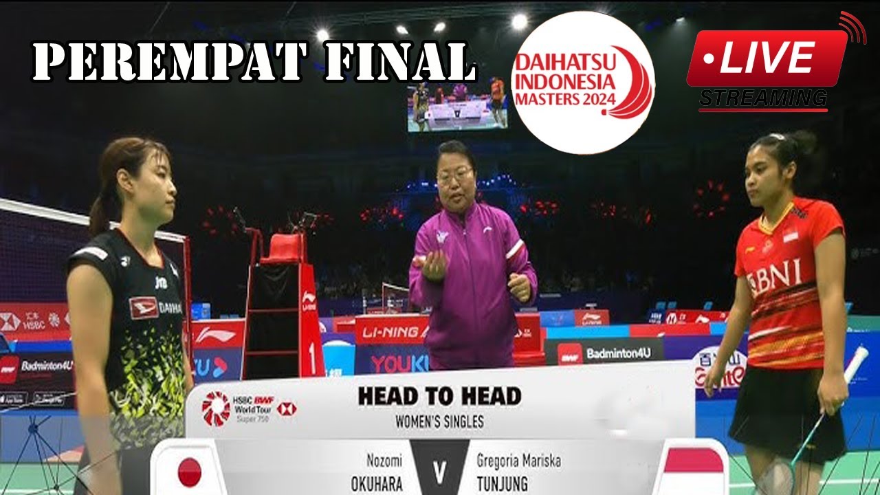 🔴LIVE Rehan/Lisa (INA) vs Jesper/Clara (DEN) Indonesia Masters 2024