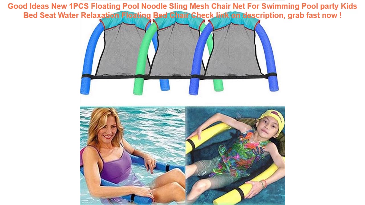 New 1PCS Floating Pool Noodle Sling Mesh Chair Net For Swimming Pool p