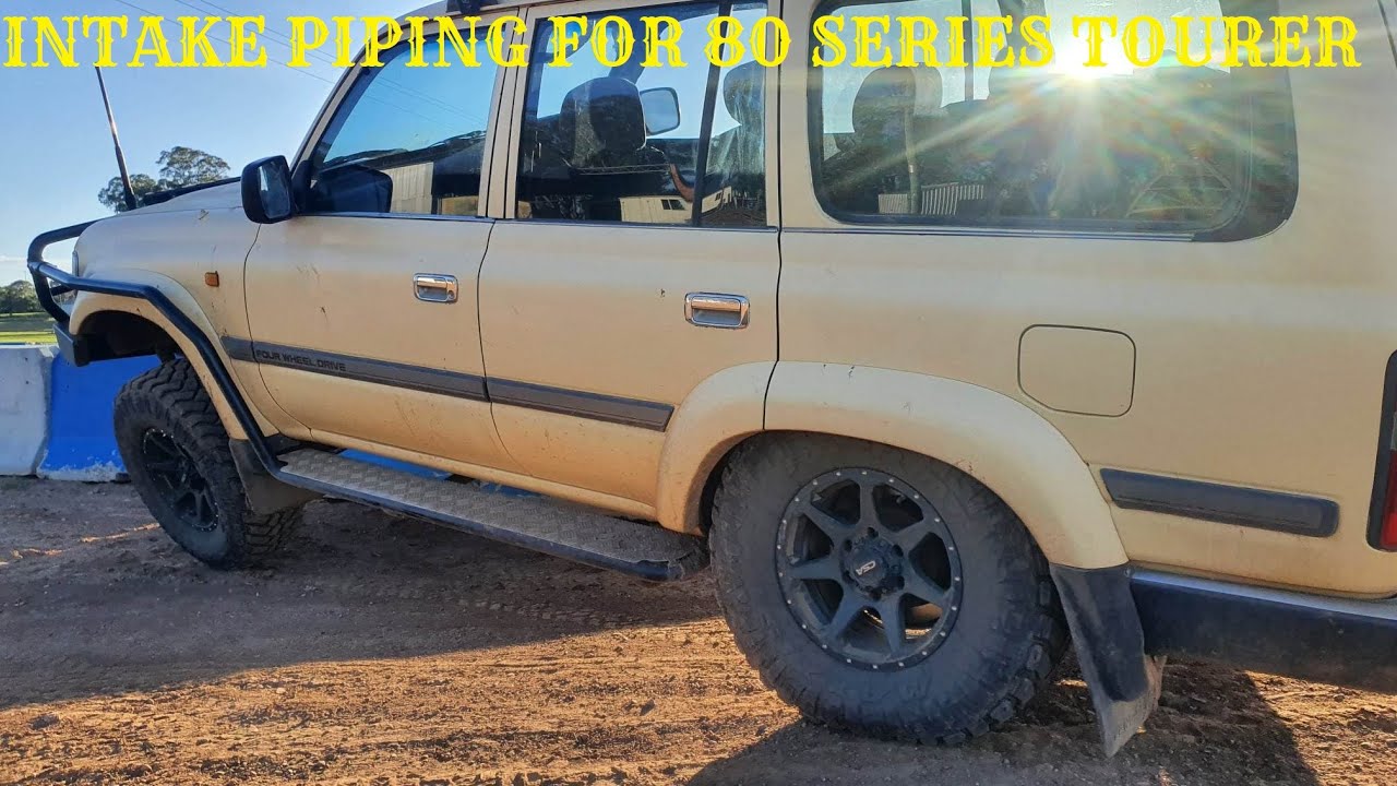 CUSTOM INTAKE PIPING AND REPAIR TO SANDY 80 SERIES TOURER