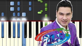 El Color De Tus Ojos / Banda MS / Piano Tutorial / Notas Musicales screenshot 5