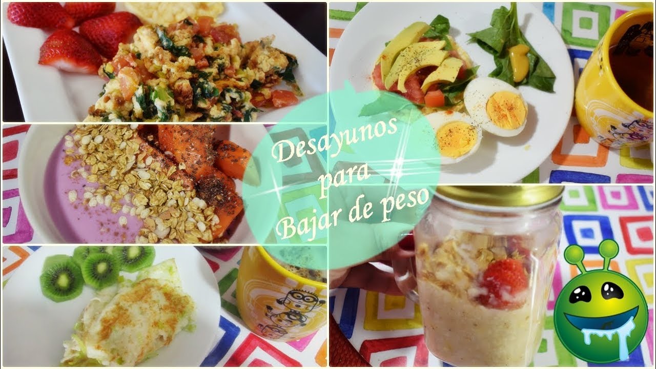 Desayunos variados para adelgazar