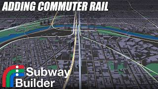 Adding Commuter Rail - Subway Builder | EP 22 screenshot 1