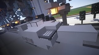 Minecraft - Futuristic Floating Car Tutorial