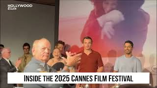 Celebrity Bill Murray Hyping Up Wes Anderson & Cast at Cannes 2025! Wealth