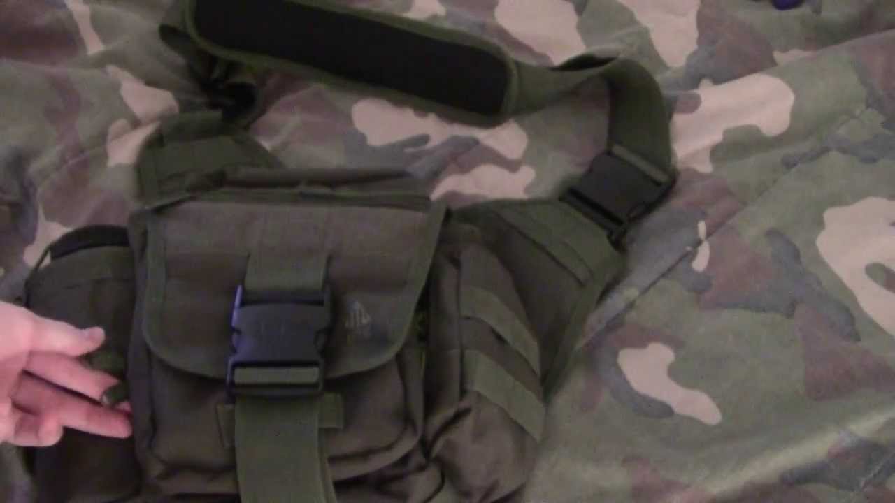 utg tactical messenger bag review YouTube
