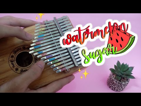 WATERMELON SUGAR - HARRY STYLES | KALIMBA COVER WITH NUMBER NOTATION