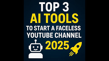 Top 3 AI Tools to Start a Faceless YouTube Channel in 2025 🚀