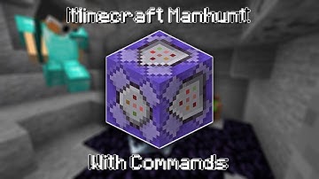 How to make Minecraft Manhunt with Command Blocks