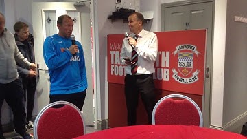 Pre Kidderminster Harriers Match Interview With Andy Morrell
