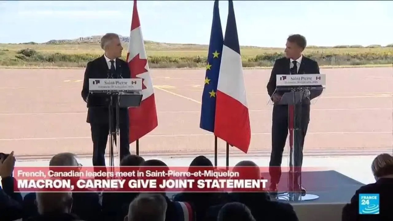 Replay: Macron, Carney hail new chapter on France-Canada ties at St. Pierre and Miquelon meeting