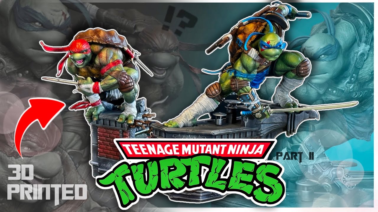 Teenage Mutant Ninja Turtles (Most Epic Diorama) - Part 2