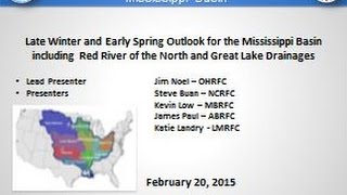 2015 Spring Flood Outlook Presentation for Partners