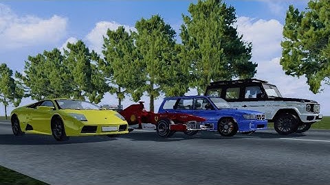 4 car mods | simple car crash physics simulator