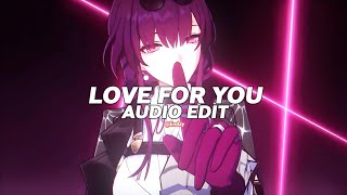 Download lagu love for you - loveli lori & ovg [edit audio] use 🎧