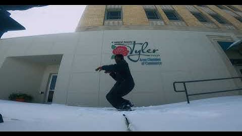 Spotemgottem BeatBox JuneBug Challenge in Rare Texas Snow