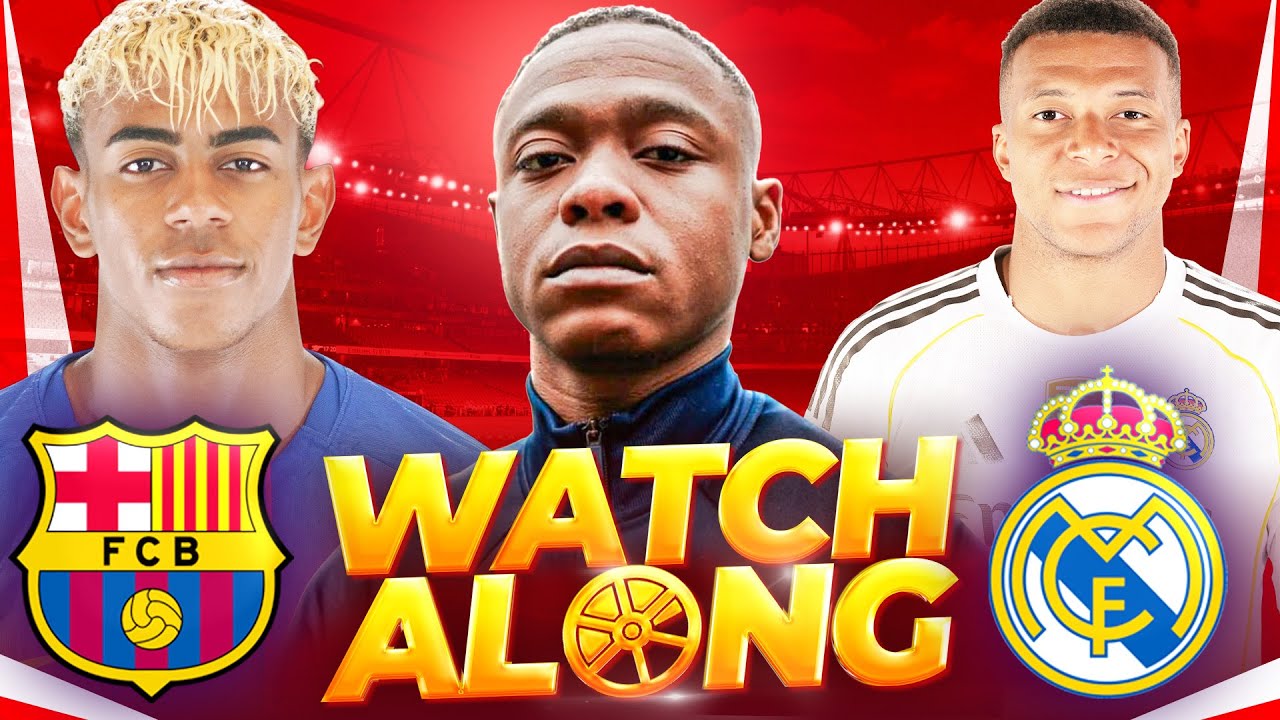 Barcelona 3-2 Real Madrid Supercopa Final EL CLÁSICO LIVE WATCH ALONG!