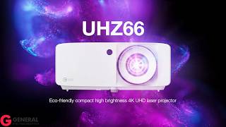 מקרן לייזר 4K אופטומה Optoma UHZ66