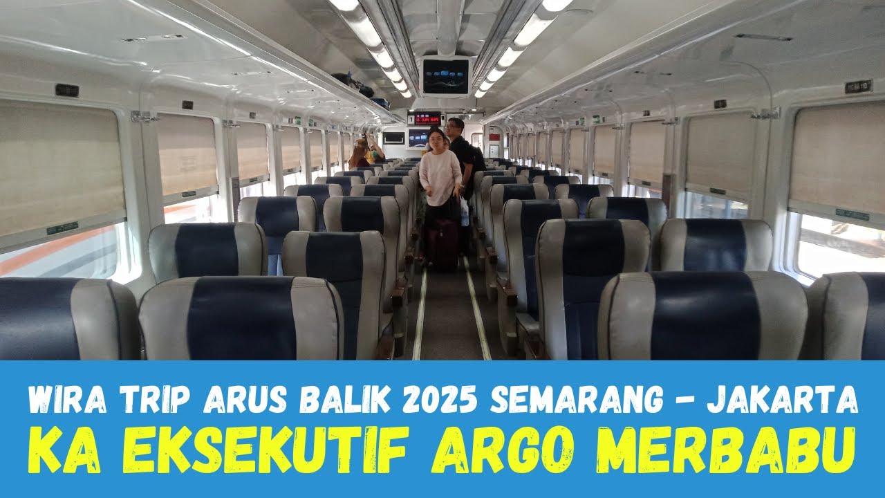 TRIP Arus Balik 2025 ke Jakarta dari Semarang Menggunakan Kereta Sama ...