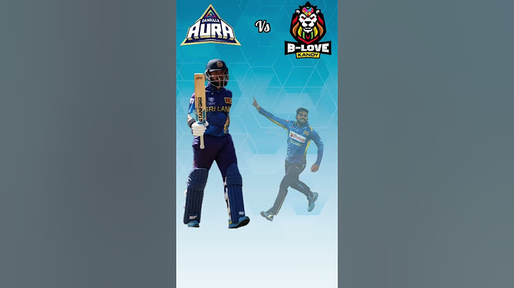 Dambulla Aura vs B-Love Kandy LPL Final Match 2023