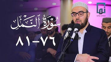 سورة النمل (٧٦-٨١)  #یحیی_الشيخاني  ‏#YahyaALshaikhani