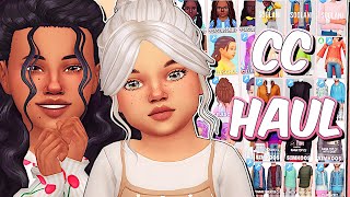 Sims 4 | MAXIS MATCH TODDLERS & KIDS CC HAUL 🌿 | over 200 items   CC LINKS!