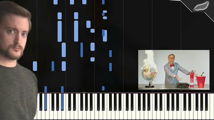 Charles Cornell - Bill Nye - Planet on Fire (Synthesia piano tutorial)