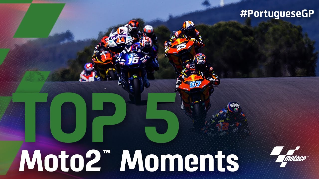 Top 5 Moto2™ Moments | 2021 #PortugueseGP