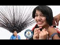 Cutting The World's LONGEST HAIR - Guinness World Records