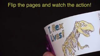 Fliptomania T. Rex Flipbook Activity Pack