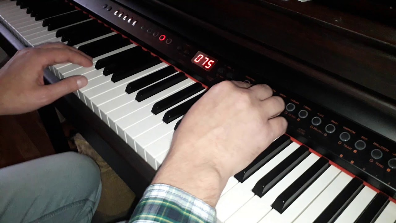Электро пианино - YouTube