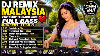 🎧 DJ Remix Malaysia Pop Slow Terbaru 2026  Full Bass Viral TikTok 💔 Sembilu & Tergamak Kau