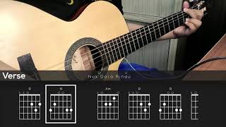 Video-Miniaturansicht von „Nak Dara Rindu - P Ramlee(Chord Tutorial)“