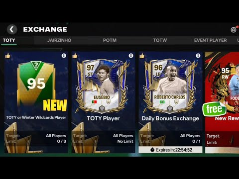 97 OVR ICON EUSEBIO!! LUNAR NEW YEAR EVENT UPDATE FC MOBILE 24 | 3x 95 RATED TOTY EXCHANGE FC MOBILE