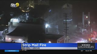 Famous One Injured In Strip Mall Fire in Beverly Grove Profile