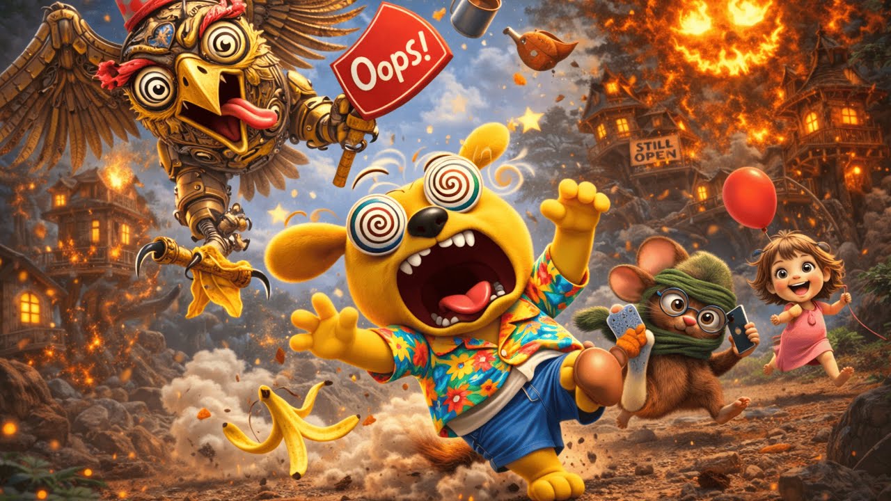 Magic Treehouse Village 🐶🐭 | Enny the Dog & Animal Friends | Funny Animal Adventure