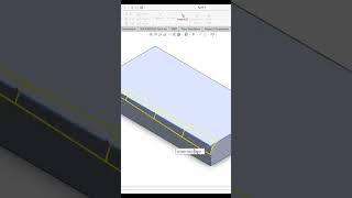 How to use Fillet command in  Solidworks |Part 2 #solidworks #shorts #fillet